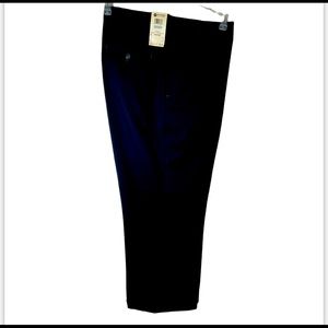 Haggar Mens Gabardine Pant, 38W X 29L, Straight Fit, Charcoal, HD00480, WOT